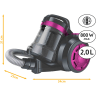 FIRST FA-5547-4-PU USISIVAC SA POSUDOM 2L, SNAGA 800W в Черногории