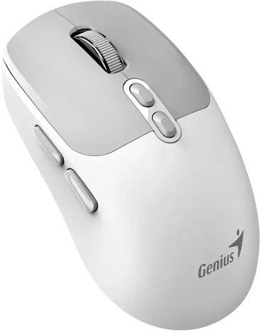 GENIUS NX-8080S BT Wireless Optical USB belo-sivi miš