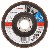 Bosch Brusni lamelni disk za metal/inox 115mm 40G izvijeni X571