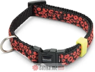 Beeztees OGRLICA ZA PSE SCRIBBLES BLACK 26-40X15