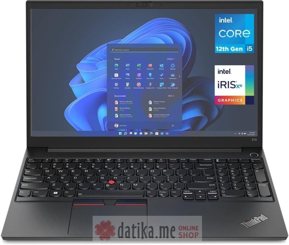 Lenovo ThinkPad E15 Gen 4 Intel i5-1235U/16GB/512GB SSD/Intel Iris Xe/15.6" FHD IPS, 21E6006VYA