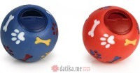 Beeztees IGRACKA ZA PSE LOPTA ZA HRANU 11CM