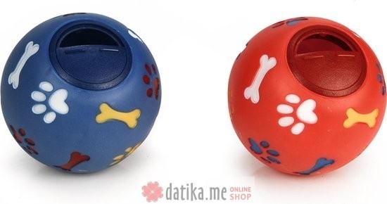 Beeztees IGRACKA ZA PSE LOPTA ZA HRANU 11CM