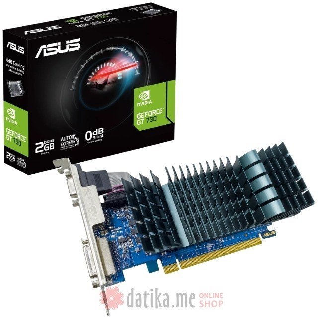 ASUS nVidia GeForce GT 730 2GB 64bit, GT730-SL-2GD3-BRK-EVO 
