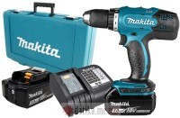 Makita DDF453SFE Akumulatorska bušilica odvrtač 18V; 2x3,0Ah