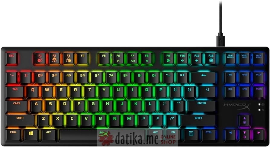 HyperX Alloy Origins Core PBT HX Aqua, Mechanical Gaming Keyboard