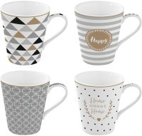 EASY LIFE SET SOLJA 4/1 300ml COFFEE MANIA HAPPY