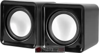Defender Technology Zvučnici SPK 22, 2.0 Speaker system, black, 5W, USB powered