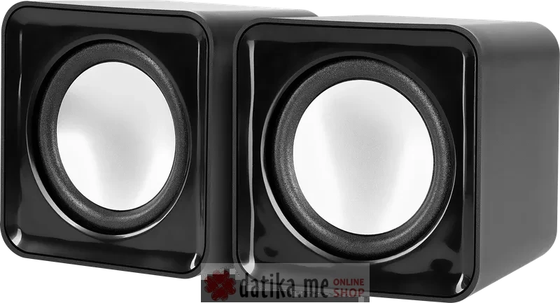 Defender Technology Zvučnici SPK 22, 2.0 Speaker system, black, 5W, USB powered