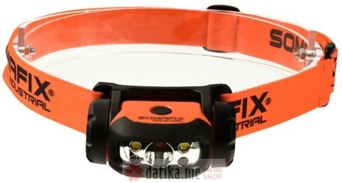 SOMAFIX SFX5774 Lampa naglavna baterijska 3AAA 120/40/80Lumens  в Черногории
