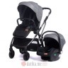 BBO Kolica za bebe Q7 Ultra 2u1 set sa autosedistem Grey  в Черногории