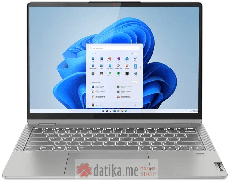 Lenovo IdeaPad Flex 5 14IAU7 Intel i7-1255U/16GB/1TB SSD/Intel Iris Xe/14" 1920x1200 IPS Touch/Win11 Home, 82R700DJYA