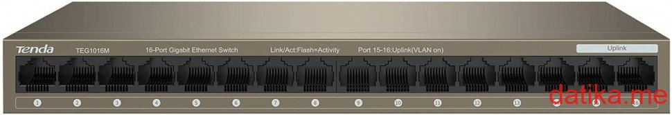 TENDA TEG1016M 16-Port Gigabit Ethernet Switch