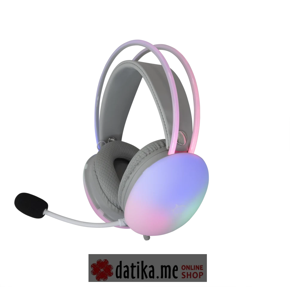 White Shark FIREFLY White gaming headset