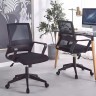 ModernHome Kancelarijska stolica sa anatomski oblikovanim naslonom Black 