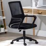 ModernHome Kancelarijska stolica sa anatomski oblikovanim naslonom Black 