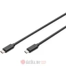 Digitus AK-300138-030-S Kabel USB Type-C connection cable, 3m Black