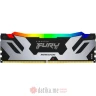KINGSTON DIMM DDR5 16GB 8000MT/s KF580C38RSA-16 FURY Renegade Silver RGB XMP 