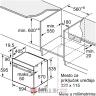 Bosch HBA574BB3 Ugradna rerna 60cm, 71l в Черногории