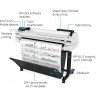 HP DesignJet T525 36-in Ploter, 5ZY61A
