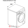 Стиральная машина Bosch WNA13400BY 8/5 kg, 1400/min в Черногории