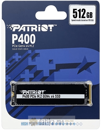 Patriot 512GB SSD M.2, P400P512GM28H in Podgorica Montenegro