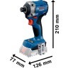 BOSCH Udarni odvrtac 1/4" 18V 215Nm GDR 18V-215 (Solo) bez baterije i punjača (06019N2000)