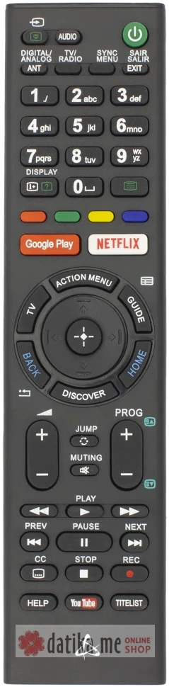 SBOX RC-01402 REMOTE CONTROL for Sony TVs  в Черногории