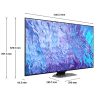 Телевизор Samsung Q70C QLED 65" 4K ​Ultra HD, Motion Xcelerator Turbo+ (2023)​ в Черногории