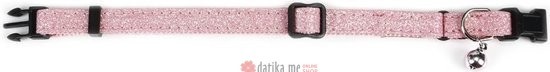 Beeztees OGRLICA ZA MACE GLITTER PINK-20-29cmx10mm