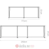 Bestway BAZEN 259X170X61CM в Черногории