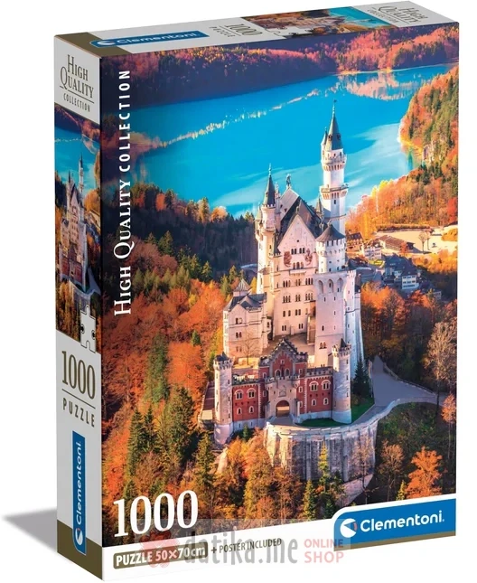 Clementoni Igraсka puzle 1000 HQC Neuschwanstein в Черногории