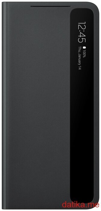 Samsung Smart Clear View Cover S21 Ultra Black, EF-ZG998CBEGEE