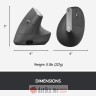 Logitech MX Vertical Ergonomski Wireless mis в Черногории
