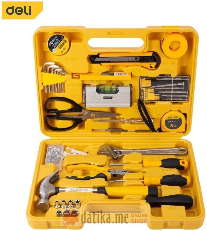 DELI EDL1038J SET RUCNOG ALATA U KOFERU 38KOM 