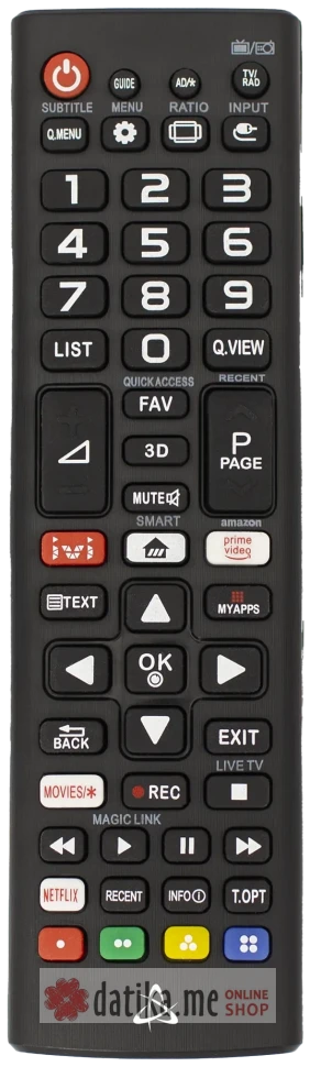 SBOX RC-01403 REMOTE CONTROL for LG TVs  в Черногории