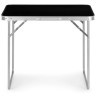 ModernHome SKLOPIVI PIKNIN STO, 70x50 cm, CRNI