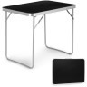 ModernHome SKLOPIVI PIKNIN STO, 70x50 cm, CRNI