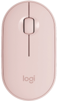 Logitech M350 Pebble Pink bezicni mis