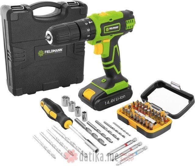 Fieldmann FDV 10352-55AR Akumulatorska busilica 14.4V + pribor  в Черногории