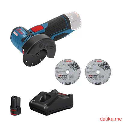 Bosch GWS 12V-76 Brusilica ugaona akumulatorska 1x2Ah/12V 76mm