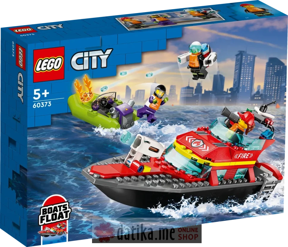 LEGO 60373 ​City Feuerwehrboot