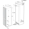 Gorenje NRKI517E62WF G600 Ugradni integrisani frižider, 177.2cm 