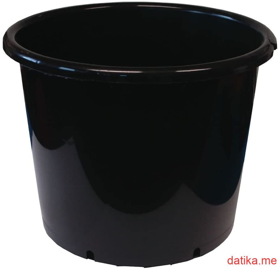 IDel Container Saksija plastična 100/93x81cm/500L Black