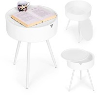 MODERNHOME Okrugli stočić sa uklonivim poklopcem 