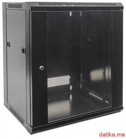 Intellinet Nazidni rack, 19", 9U crni