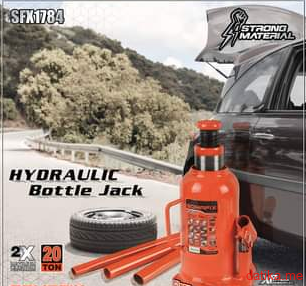 Somafix SFX1784 Dizalica za auto hidraulična klipna 227-460mm 20000kg in Podgorica Montenegro