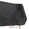 INART TABURE VELVET STORAGE OTTOMAN BLACK/GOLDEN 80Χ38Χ42