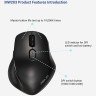 Asus MW203 Multi-Device Wireless Silent Mouse Black 