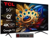 TCL 50C655 QLED 50" 4K Ultra HD Smart TV 